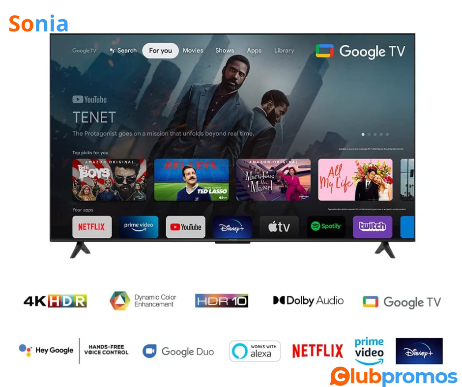 Bon Plan Amazon TV 50 iFFalcon iFF50U62, 4K HDR, Ultra HD, Smart TV Powered by Google TV.png