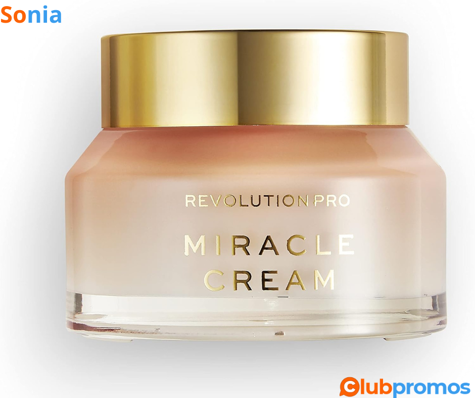 Bon Plan amazonRevolution Pro, Miracle Cream, Crème Visage Hydratante, 50ml.png