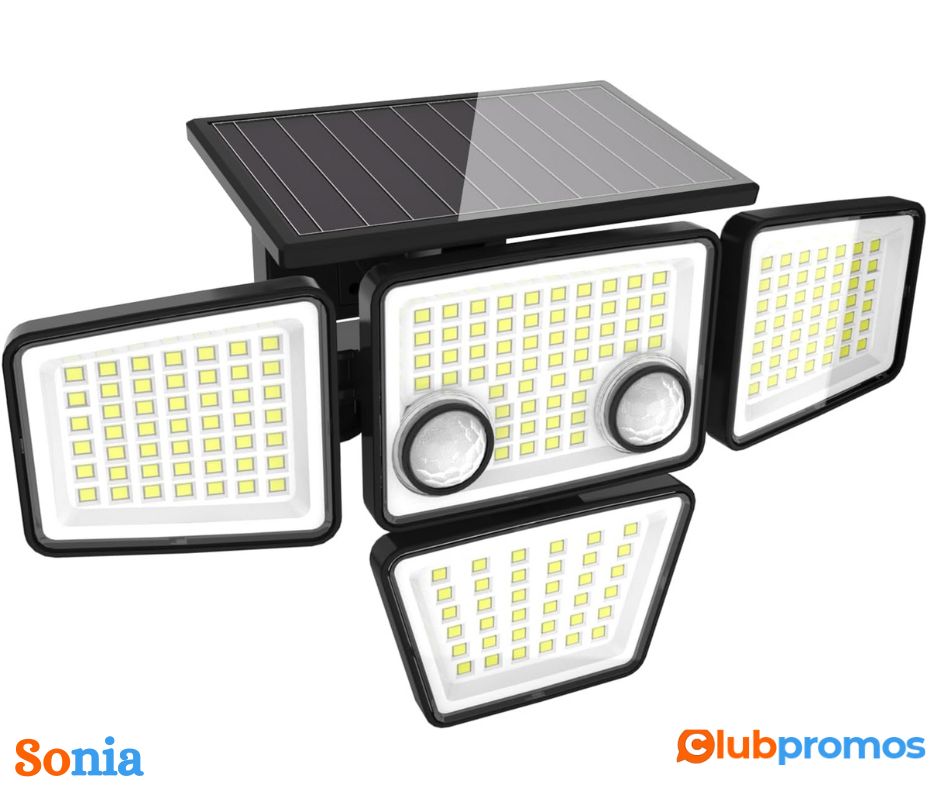 BON PLAN AMZON YD LIFE Lampe Solaire Extérieur Murale 1200LM 188 LEDs avec Détecteur de Mouvem...png