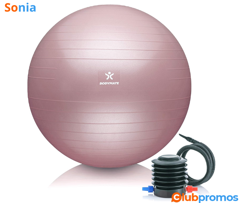 Bon Plan Ballon Fitness BODYMATE 65 cm avec Pompe Incluse et E-Book Gratuit à 13,72€ au lieu d...png