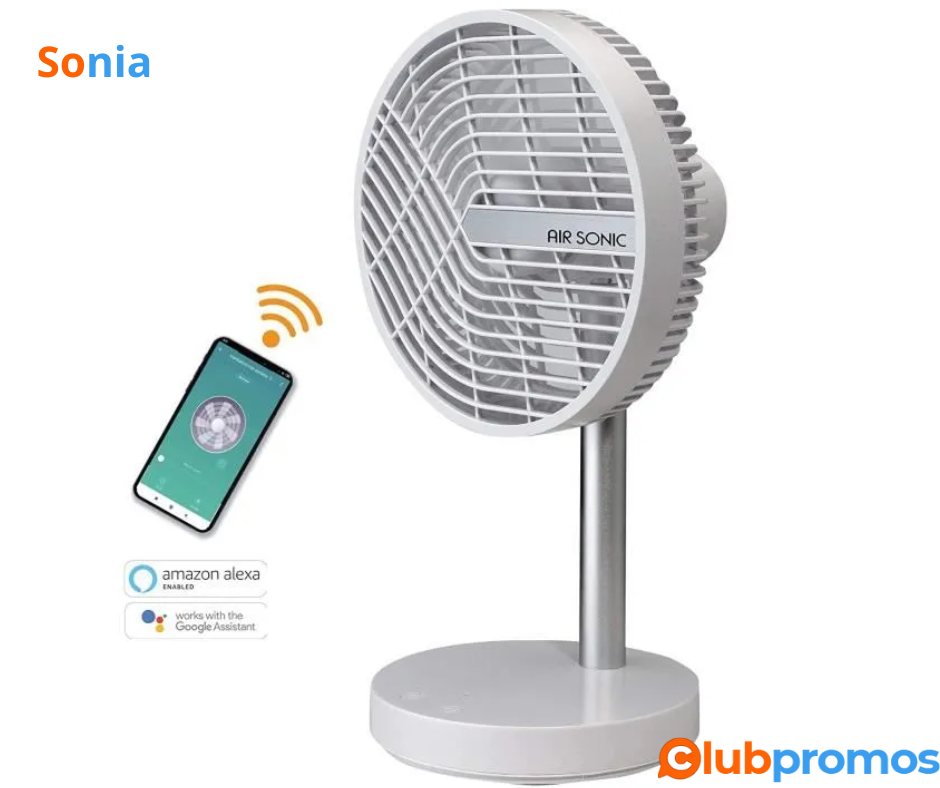 Bon plan cdiscount Ventilateur de table Silencieux et Puissant avec Batterie Rechargeable - WI...png