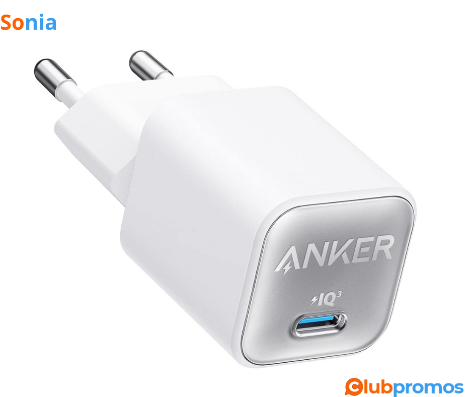 Bon Plan Chargeur iPhone Anker 511 (Nano 3) USB C, GaN 30 W – 13,99€ sur Amazon.png