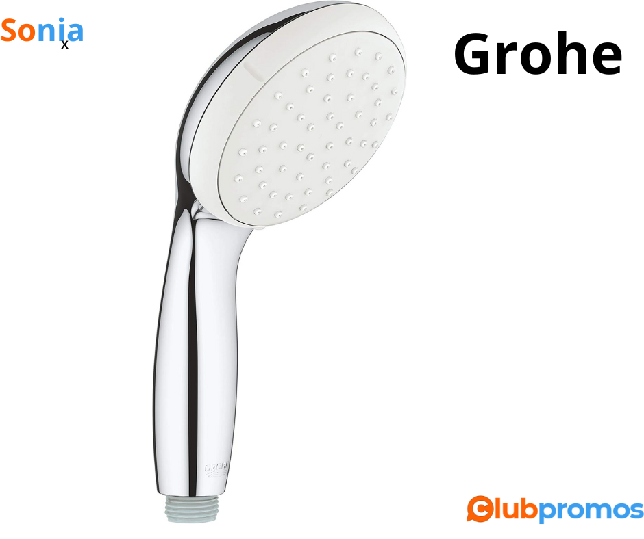 Bon Plan Douchette Grohe Temesta 100 Chrome (27852001) à 9,40€ au lieu de 25€ sur Amazon.png