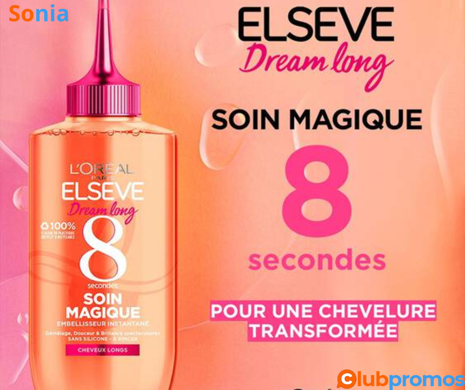 Bon Plan Elseve Dream Long Soin Magique Embellisseur Instantané 8 secondes - 5,95€ sur Amazon.png