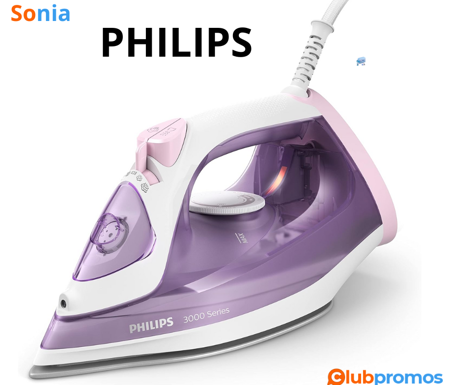 Bon Plan Fer à Repasser Vapeur Philips Série 3000 - 14,94€ sur Amazon.png