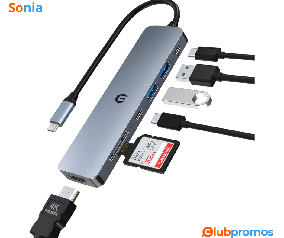 Bon Plan Hub USB C 4K HDMI, 7 en 1 OBERSTER – 9,99€ au lieu de 18,20€ sur Amazon.png