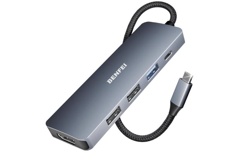 Bon Plan  HUB USB C BENFEI HDMI 4K avec 100W Alimenté à 7,80 € au lieu de 15,99.jpg