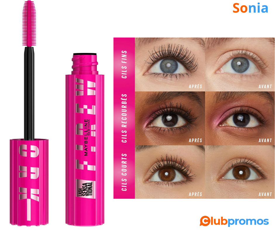 Bon Plan Hydrolat de Tilleul Bon Plan Mascara Firework Maybelline - Volume & Définition - Effe...png