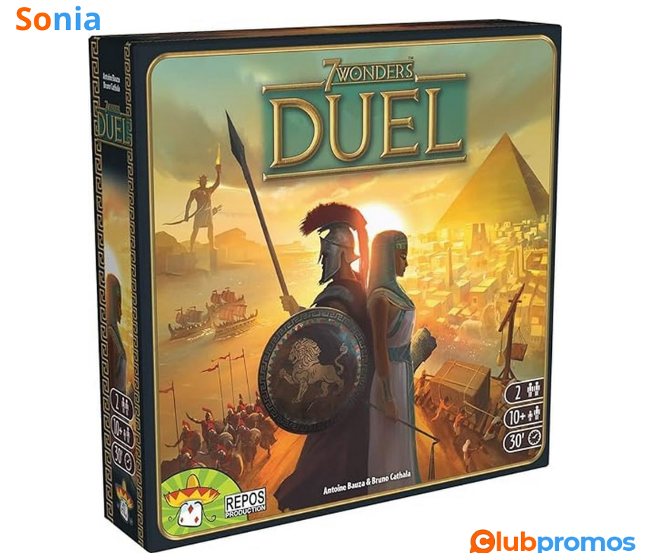 Bon Plan Jeu de société 7 Wonders Duel – 14,99€ au lieu de 28€ sur Amazon.png