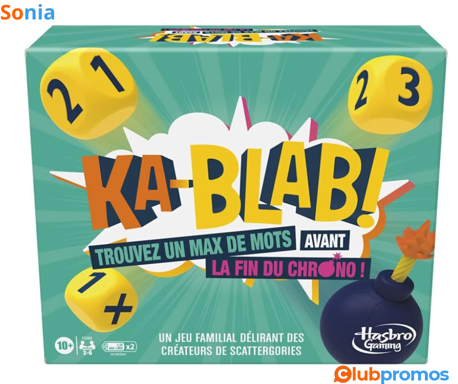 Bon Plan Jeu Hasbro Ka-Blab à 13,95€ sur Amazon-1.png