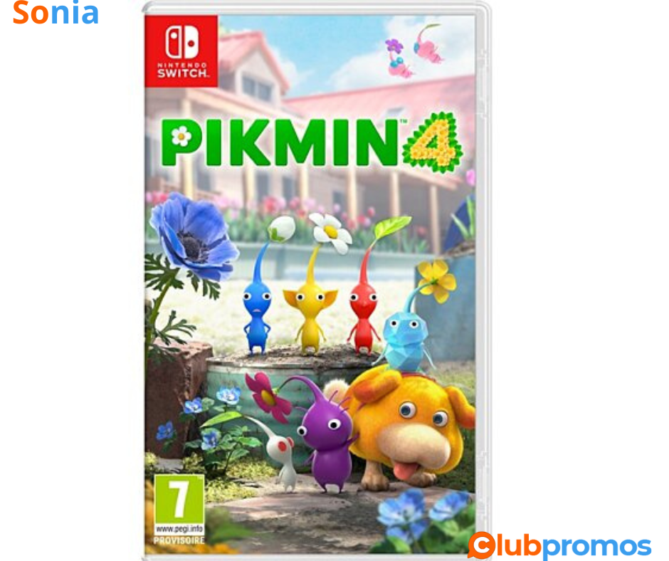 Bon plan Jeu Switch Nintendo Pikmin 4 à 29,99€ au lieu de 49,99€ sur Boulanger.png