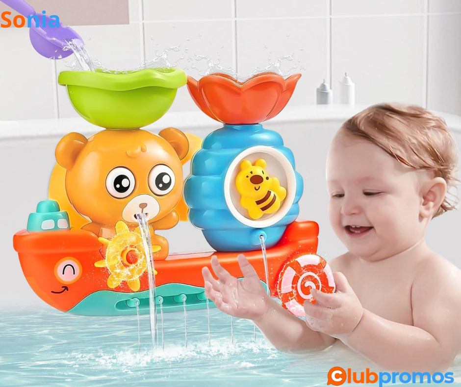 Bon Plan Jouet de Bain Cascade Interactif Ours et Abeille à 5,99€ au lieu de 12,99€ sur Amazon.png