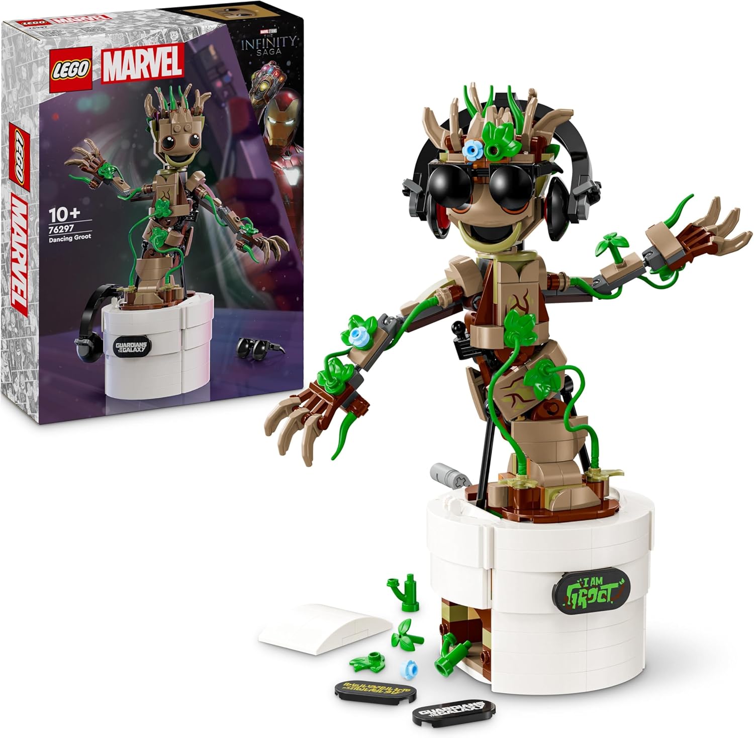 bon plan LEGO Marvel La Danse de Bébé Groot, Figurine Animée à Construire pour Enfants, Person...jpg