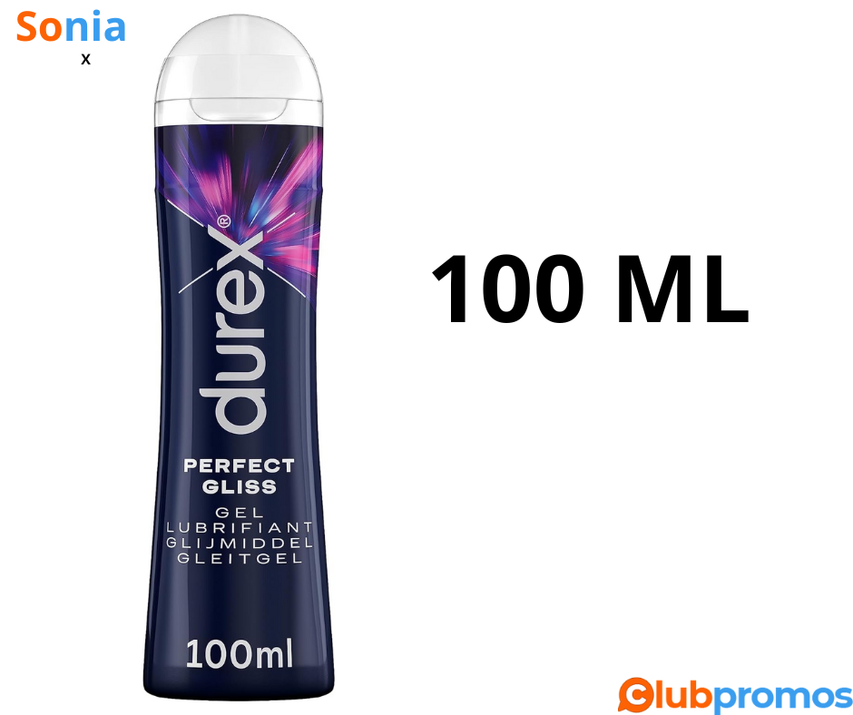 Bon Plan Lubrifiant Durex Intime Perfect Gliss Silicone - 100mL à 5,64€ sur Amazon.png