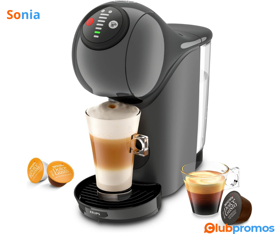 Bon Plan Machine à café Nescafé Dolce Gusto Krups Genio S KP243B10 à 59,99€ au lieu de 83,40€ ...png