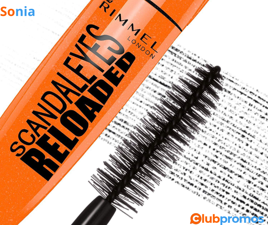 Bon Plan Mascara Rimmel Scandaleyes Reloaded - Volume Extrême et Tenue Longue Durée - 12ml à 4...png