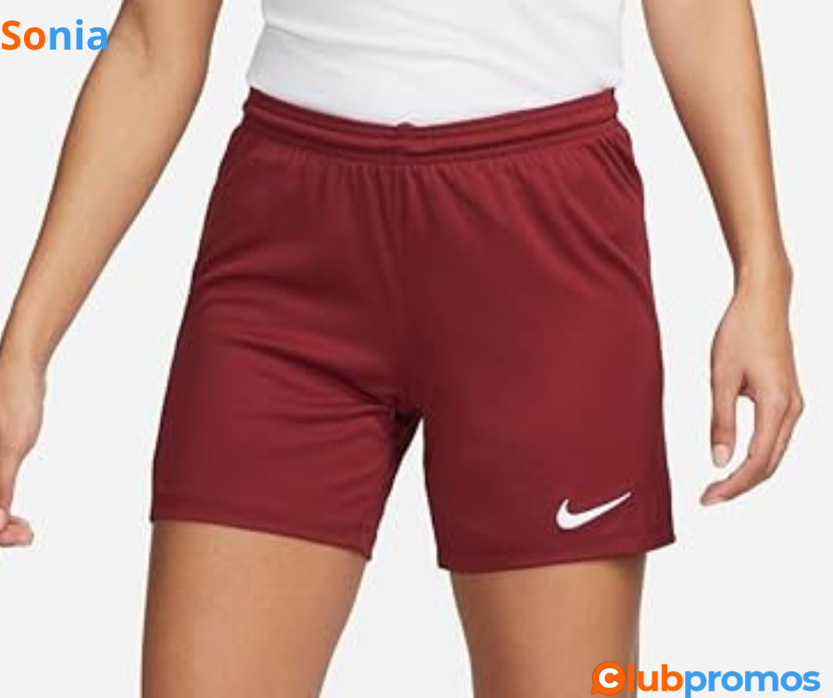 Bon Plan Nike W NK DF Park III Short NB K - Shorts - Sport - Femme sur Amazon.png