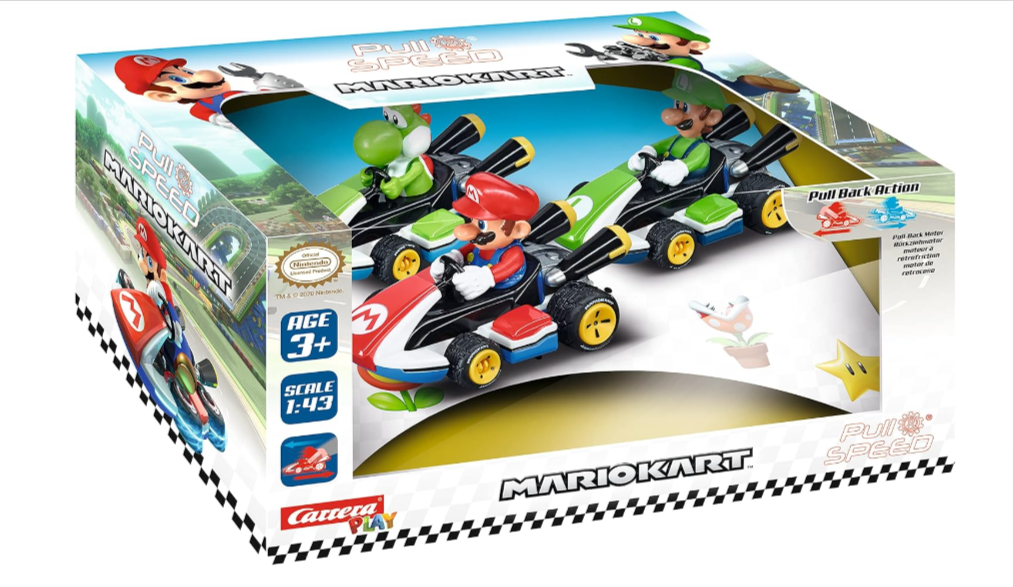 Bon Plan Pack de 3 Véhicules Miniatures Nintendo Mario Kart 8, Pull & Speed (Mario, Yoshi et L...png