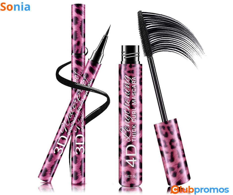 Bon Plan Set Mascara 4D Waterproof + Eye Liner noir HOUSN à 4,99€ sur Amazon.png