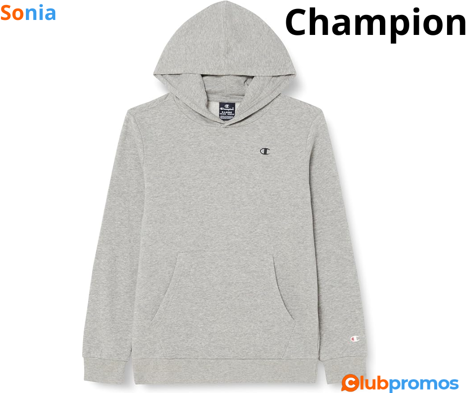 Bon Plan Sweat à capuche Champion Legacy Basics B-Ultralight (3 à 12 ans) à 15,90€ sur Amazon.png