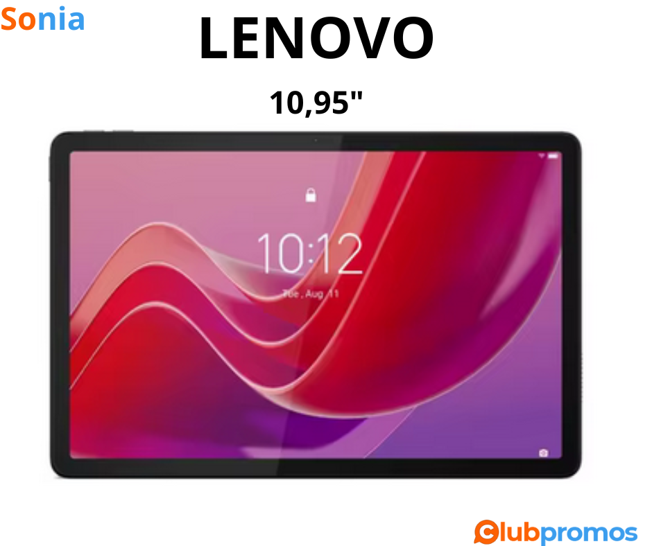 Bon Plan Tablette Lenovo Zhaoyang K10M11 TB330FU, 8 Go + 128 Go, WIFI, 7040mAh, 10.95, 90Hz à ...png