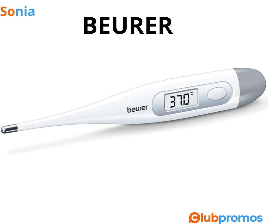 Bon Plan Thermomètre Numérique et Corporel Beurer FT 09 à 3,99€ sur Amazon.png