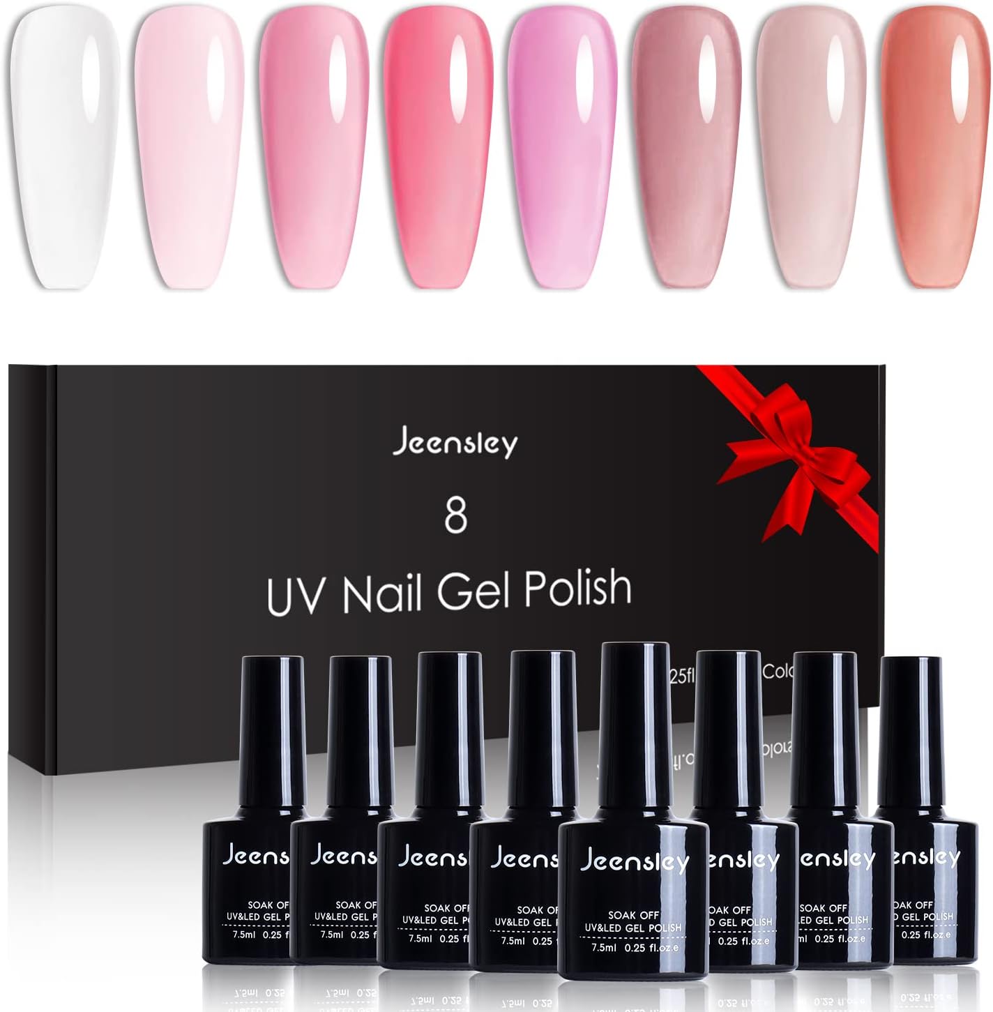 deal - Set vernis 8 Couleurs 7.5mlUV , 2 lot au choix 4,99€ sur amazon ...