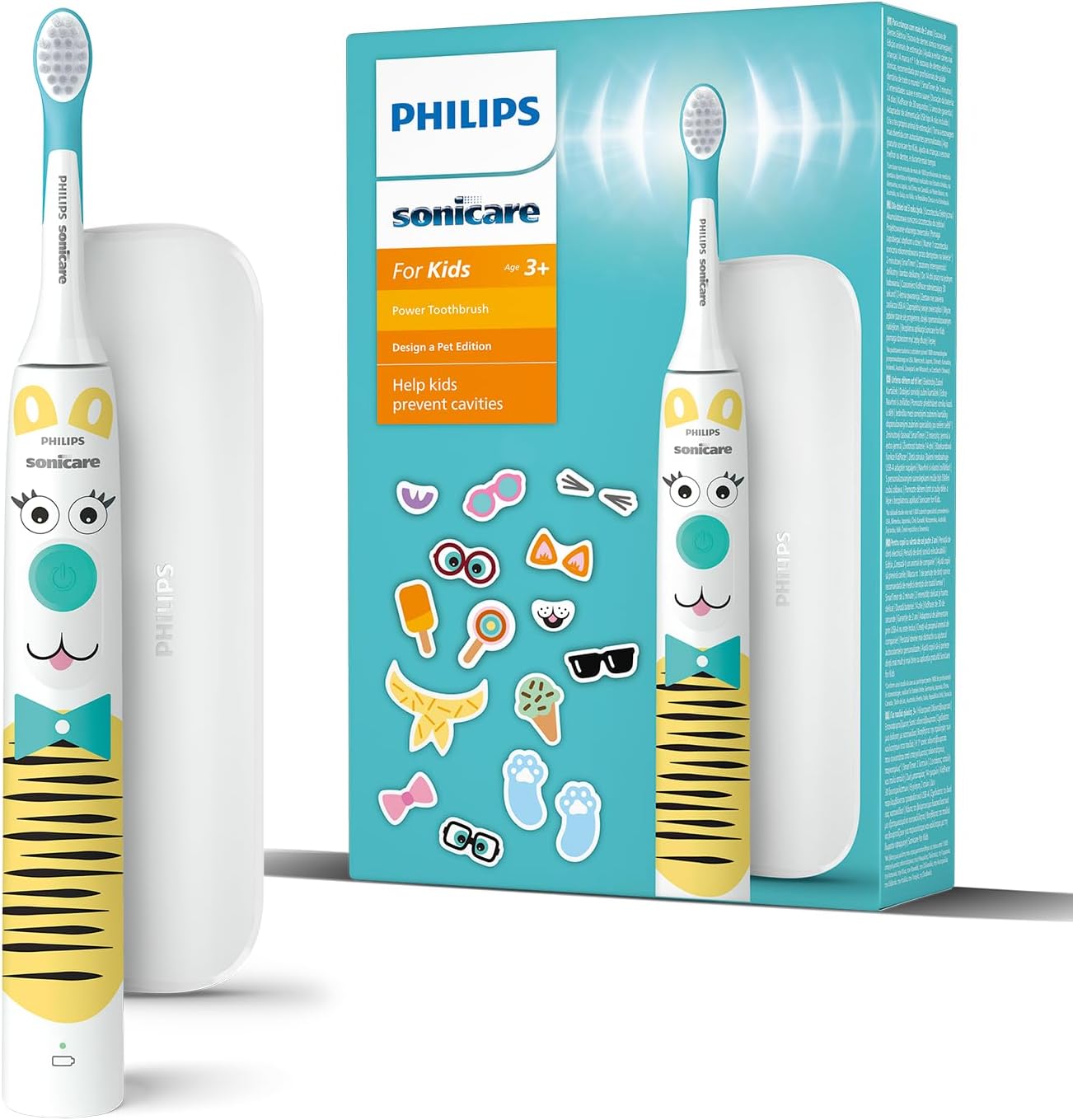 Brosse à dents électrique pour enfants Philips Sonicare Édition Pet HX3603 01 29,99€ au lieu d...jpg