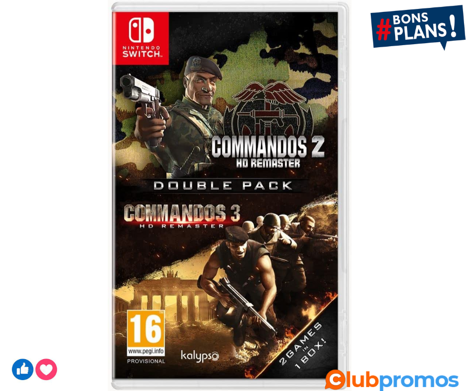 Commandos 2 & 3 - HD Remaster Double Pack (Nintendo Switch) .png