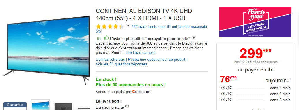 CONTINENTAL EDISON TV 4K UHD 140cm.png