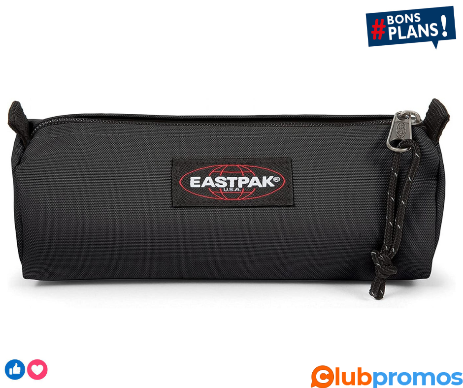 Eastpak Benchmark Single Trousse, 21 cm, Noir (Black) .png