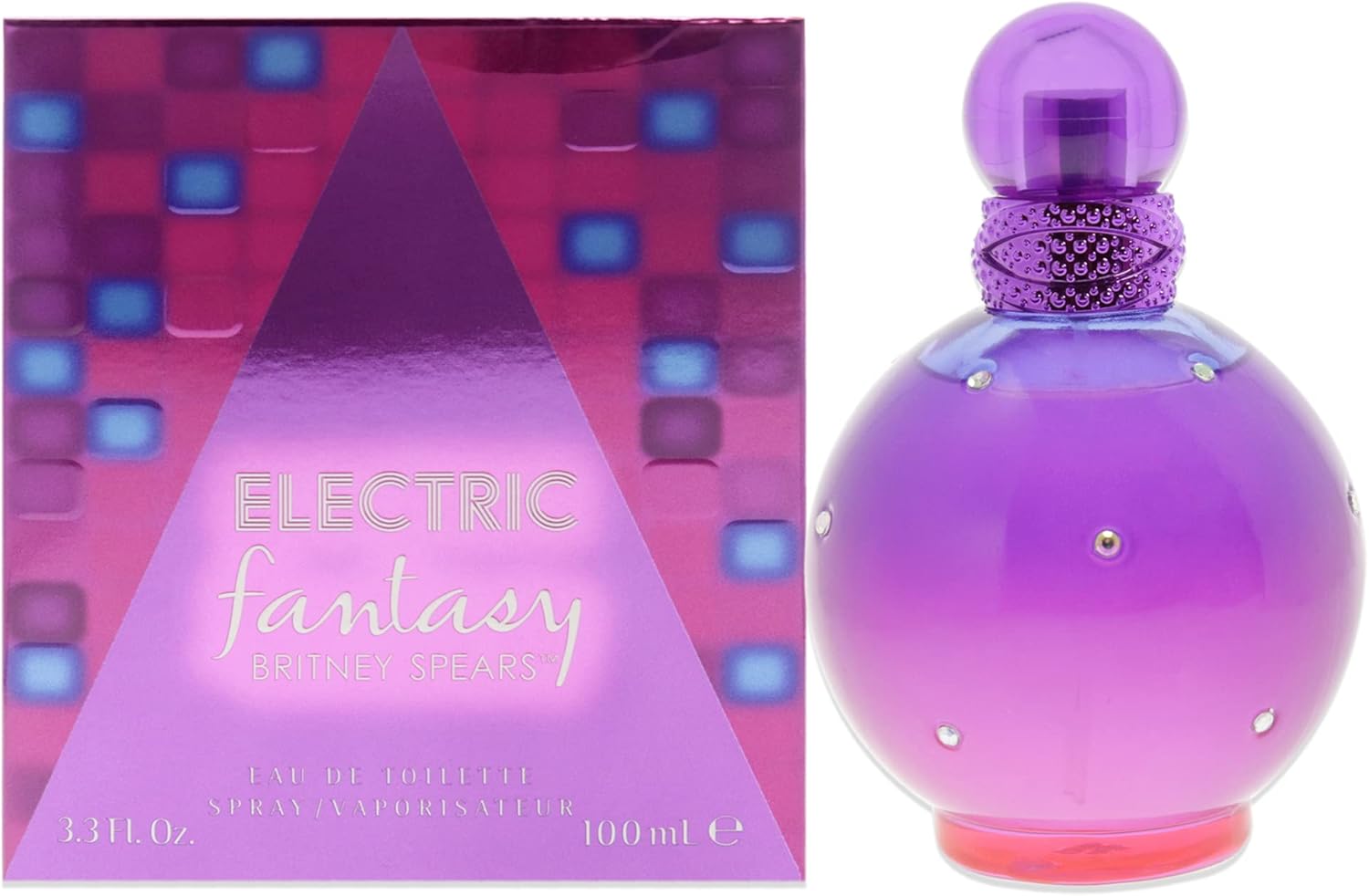 Eau de Toilette pour Femme Britney Spears Electric Fantasy - 100 ml à 15,49€ sur Amazon.jpg