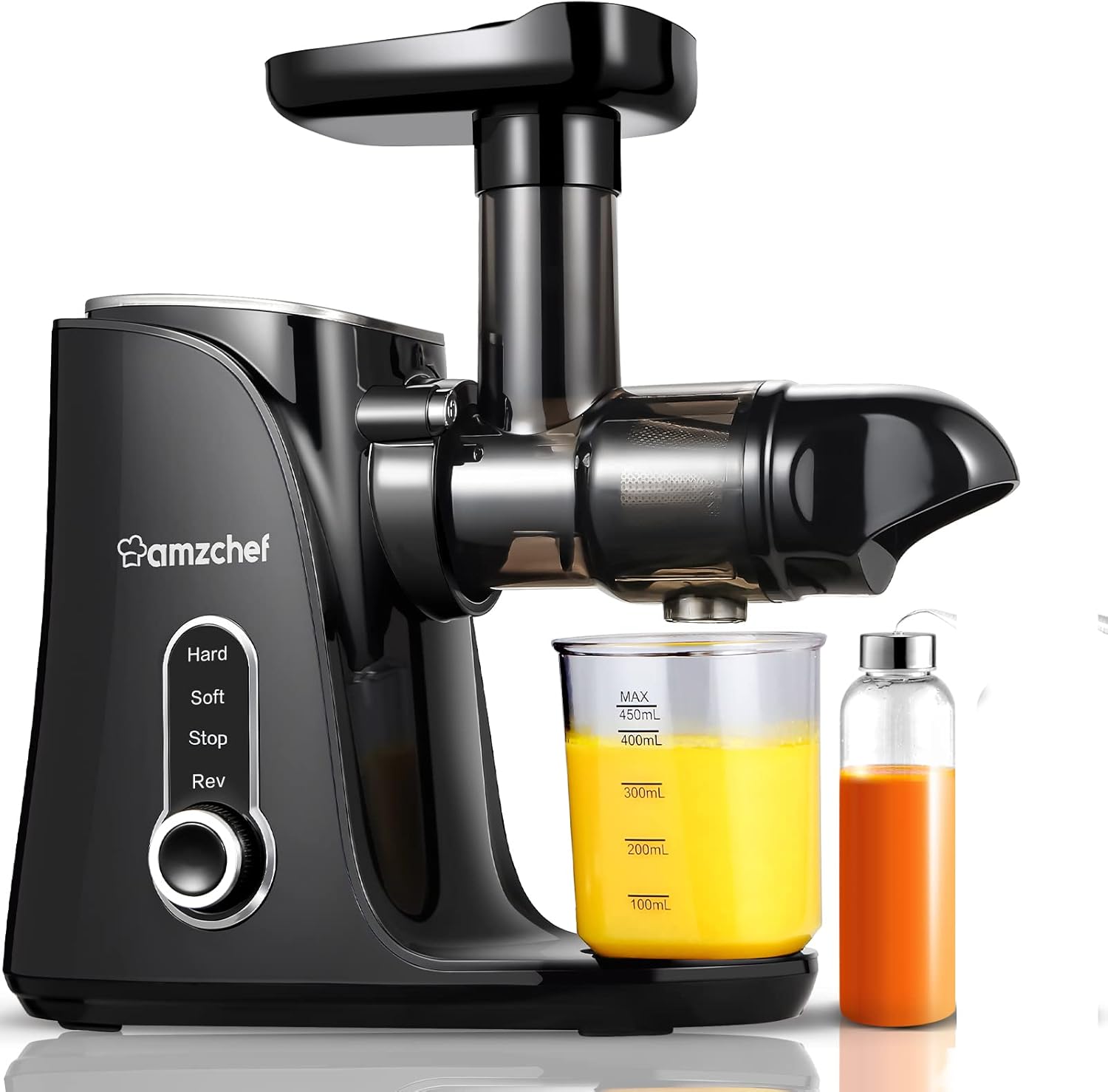 Extracteur de Jus AMZCHEF avec Double Vitesse (Soft et Hard) à 59,99€ sur Amazon.jpg