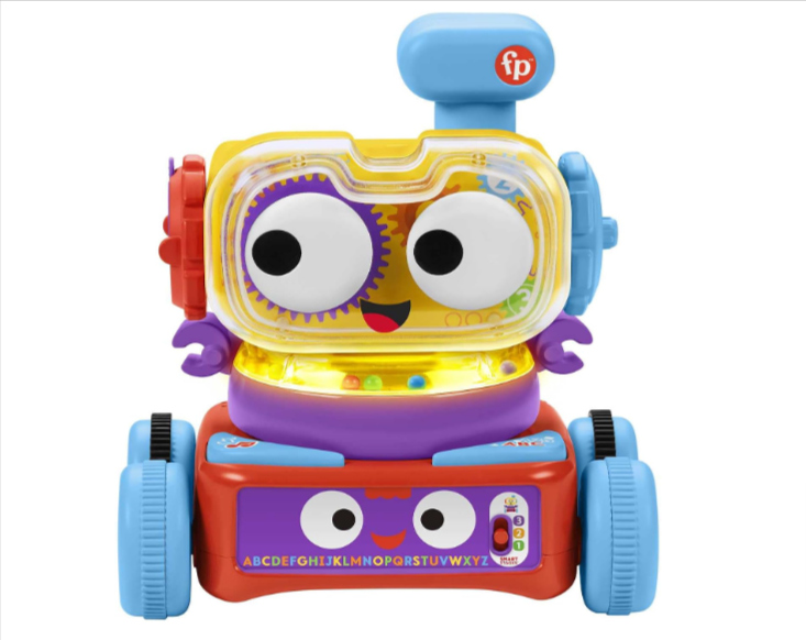 Fisher-Price - Robot d'éveil 4-en-1 - Bébé et Enfant - Lumière, Musique, Contenu Éducatif - In...png