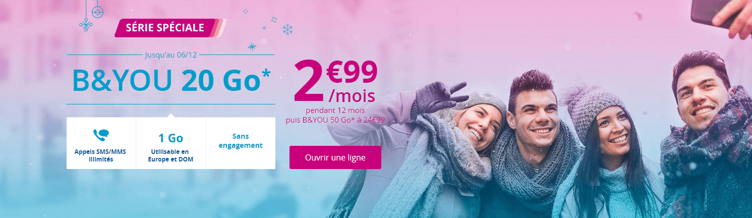 Forfait mobile B YOU 20Go 3€99 mois pendant 1 an série spéciale (1).png