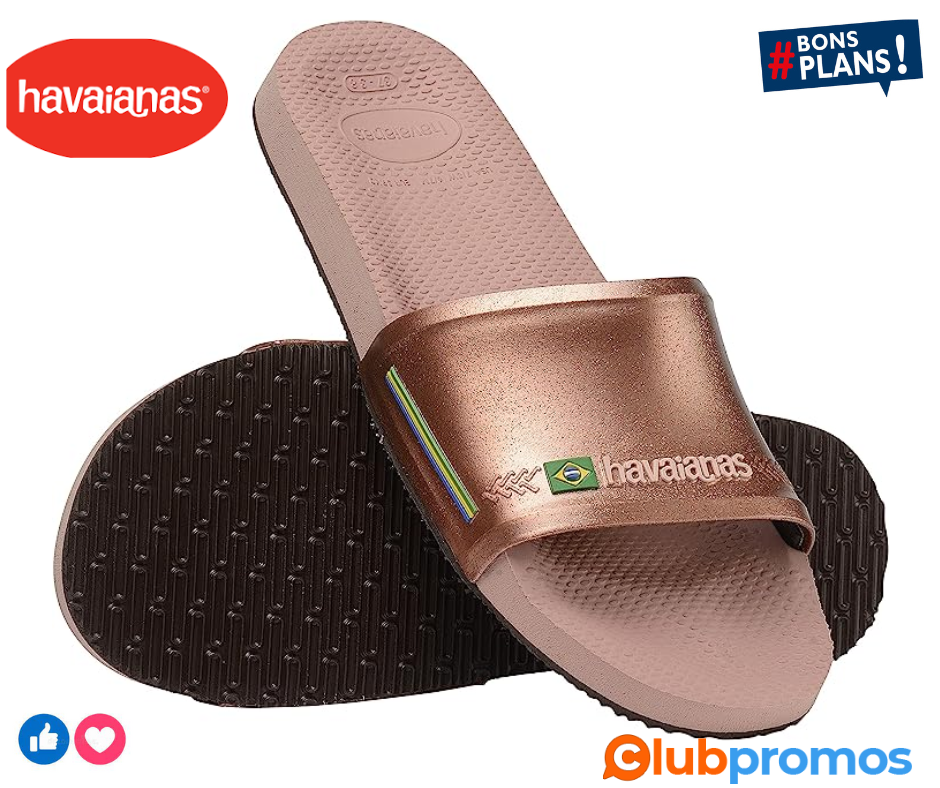 Havaianas Hav. Slide Brasil, Sandales Bout Ouvert Femme.png