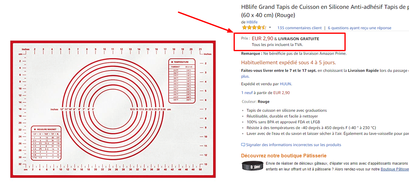 HBlife Grand Tapis de Cuisson en Silicon.png