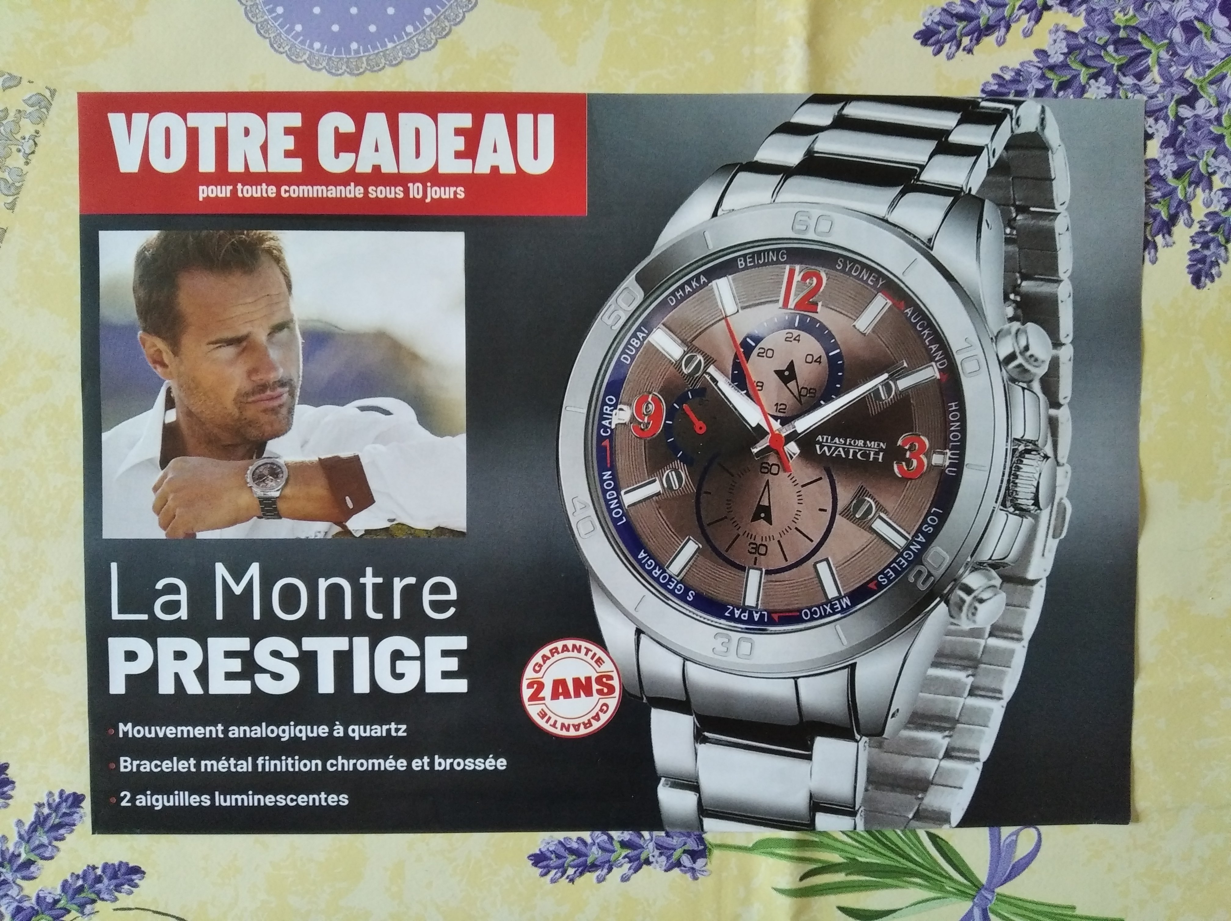 Code Promo Atlas For Men Une Montre Prestige En Cadeau Fdp Payant 