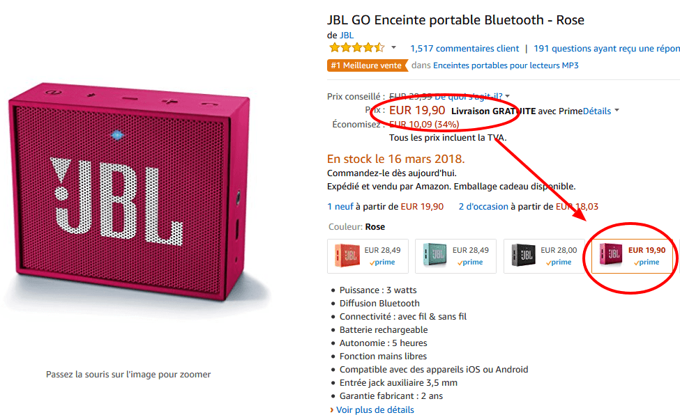 JBL GO Enceinte portable Bluetooth   Rose  Amazon.fr  High tech(1).png