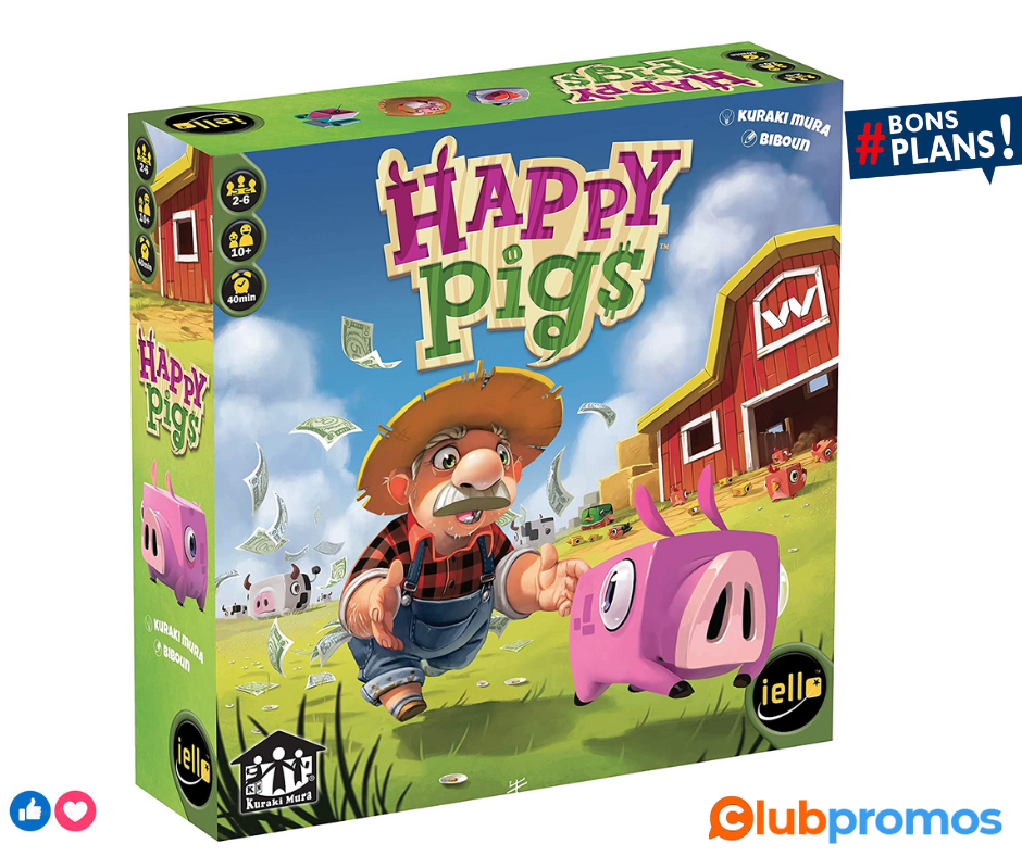 Jeu Happy Pigs de Iello 11,25€ au lieu de 22,50€ sur Amazon.png