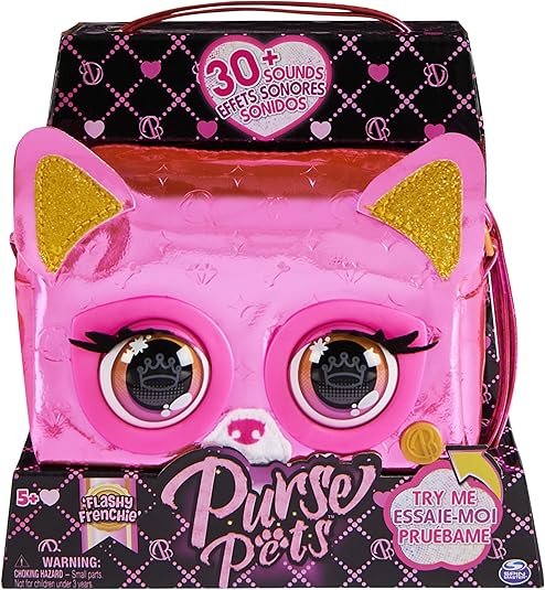 Jouet compagnon interactif Purse Pets Métallique Magic Bulldog Français – 9,50€ au lieu de 26€...jpg