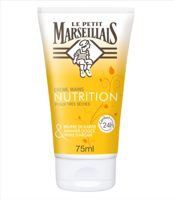 Le Petit Marseillais - Crème Mains Nutrition Peaux Très Sèches (75 ml) à 1,85€ sur Amazon.png