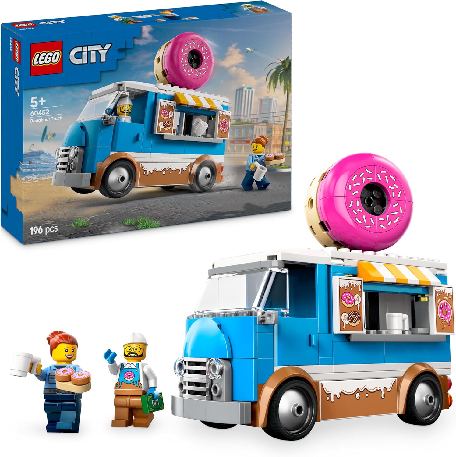 LEGO City Le Food-Truck de Donuts - 60452, 12€ au lieu de 18€ sur Amazon.jpg