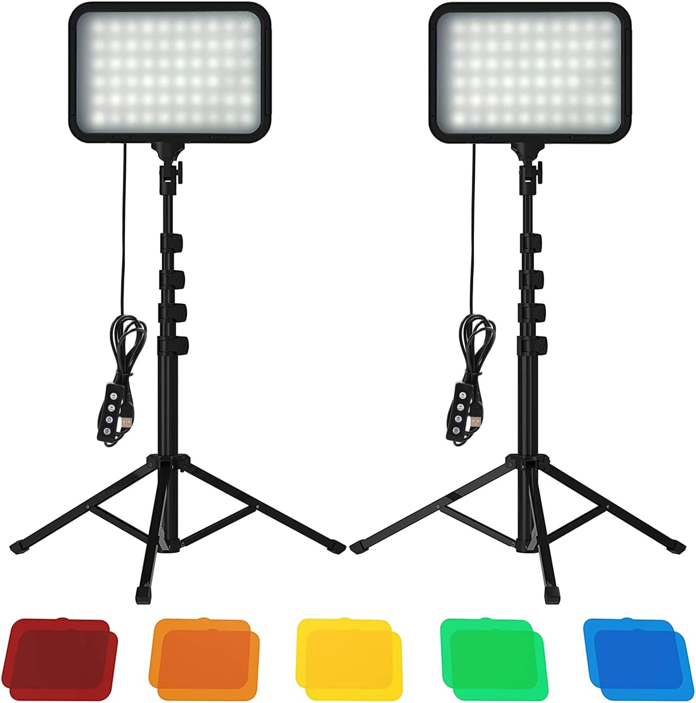 Lot de 2 Lampes LED sur trépied pour streamingphoto Sporzin.jpg