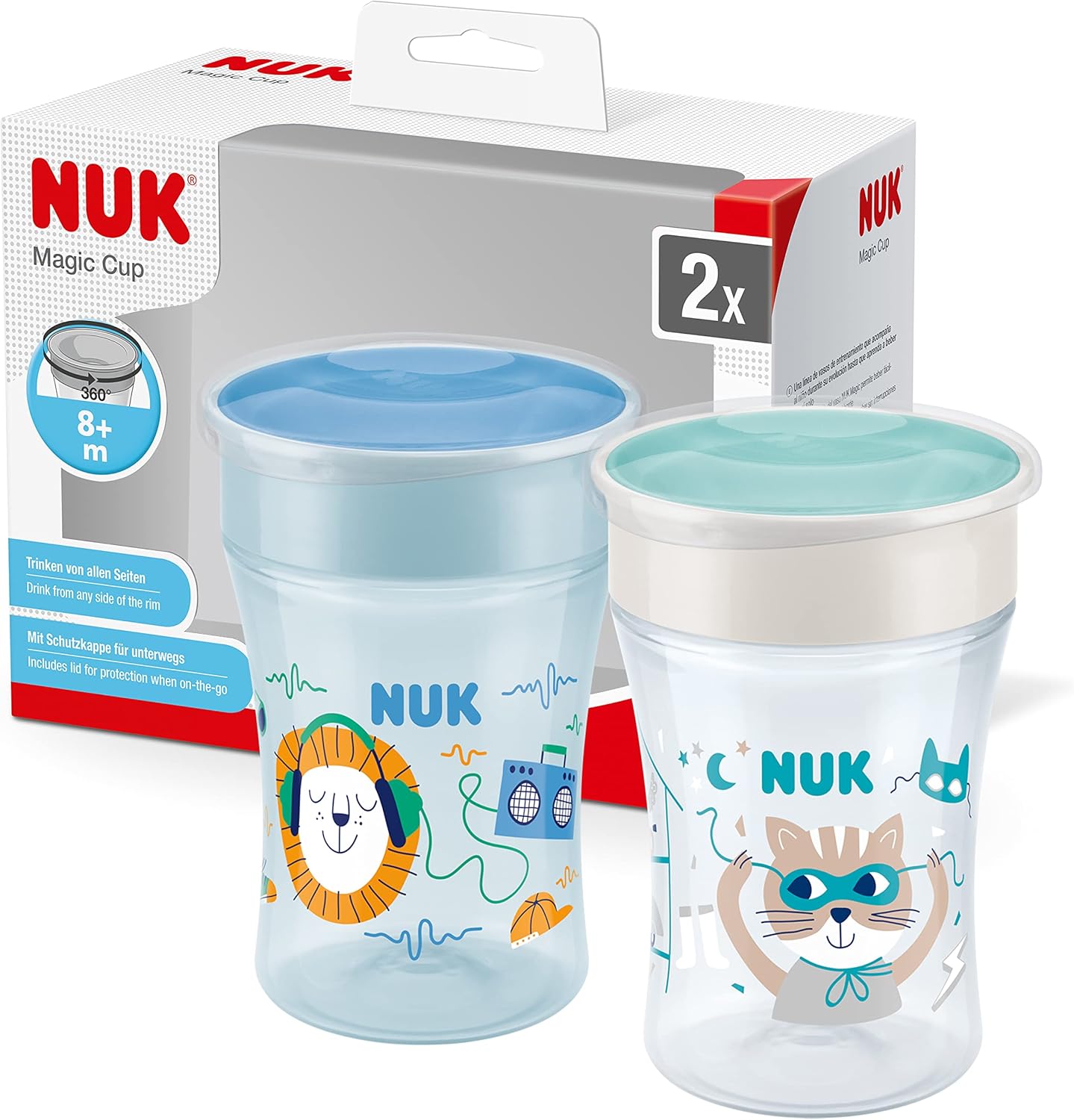 Lot de 2 Tasses d’Apprentissage Nuk Magic Cup - 230 ml.jpg