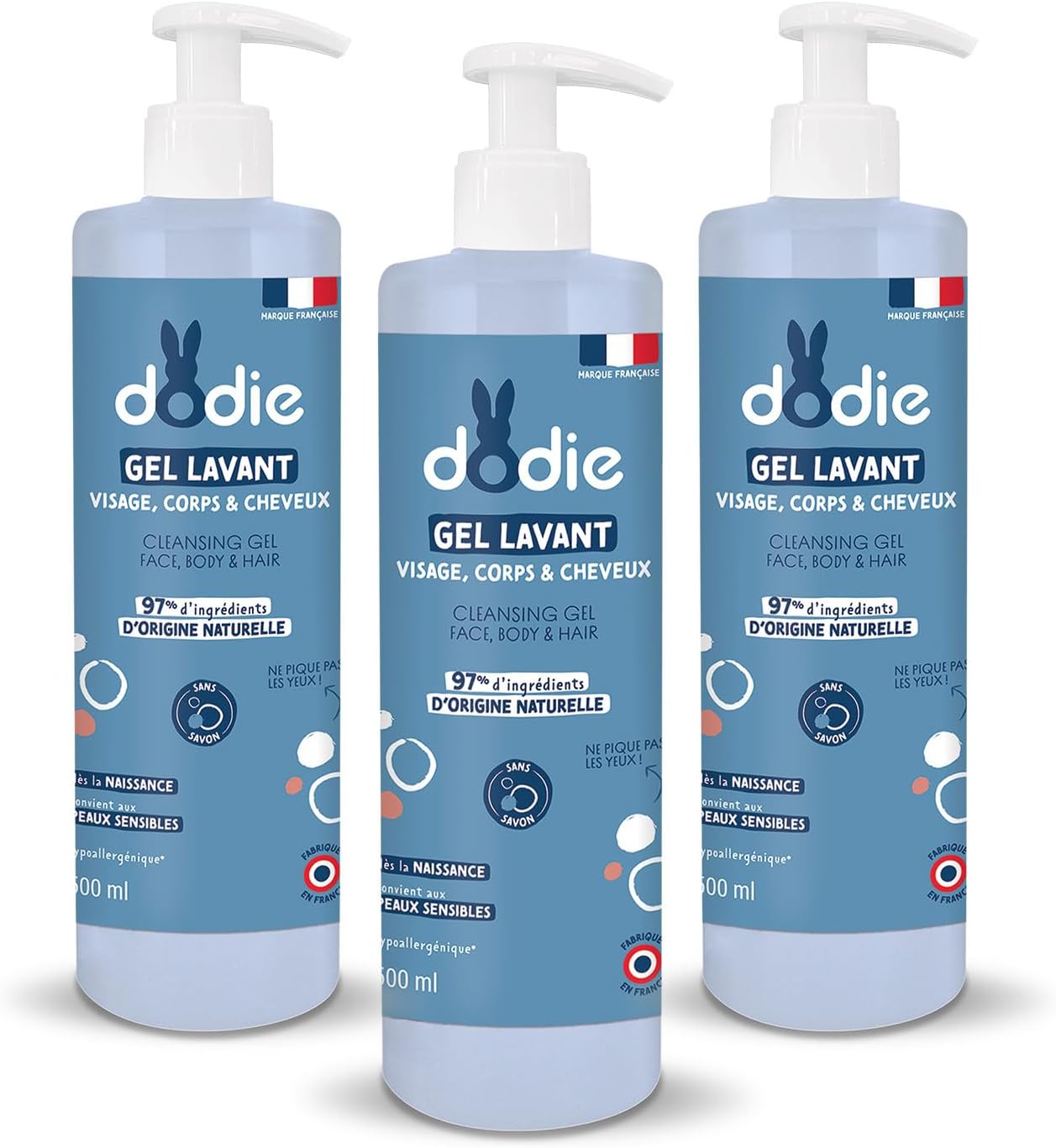 Lot de 3 gels lavants Dodie 3 en 1 (3 x 500 mL) – 13,29€ sur Amazon.jpg