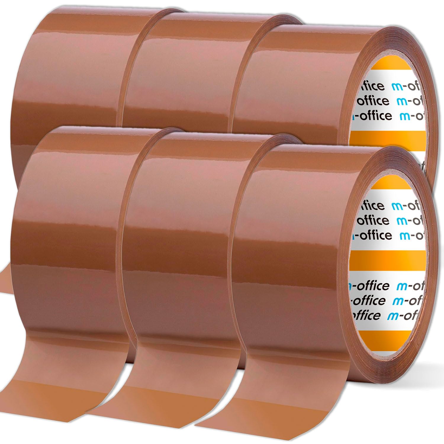 Lot de 6 rouleaux de ruban adhésif – Marron 34mm x 66m à 7,50€ au lieu de 12,95€ sur Amazon.jpg