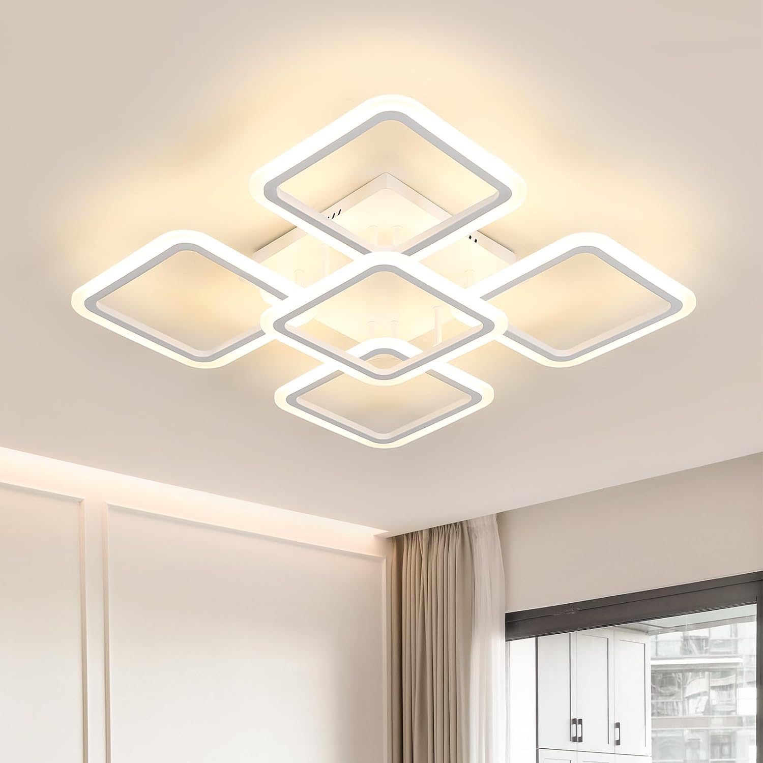 Lumiup Plafonnier LED 61W, 5 Carrés Luminaire-bon-plan.jpg