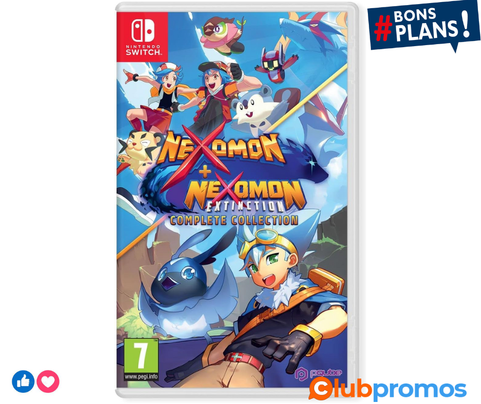 Nexomon + Nexomon Extinction Complete Collection Switch.png