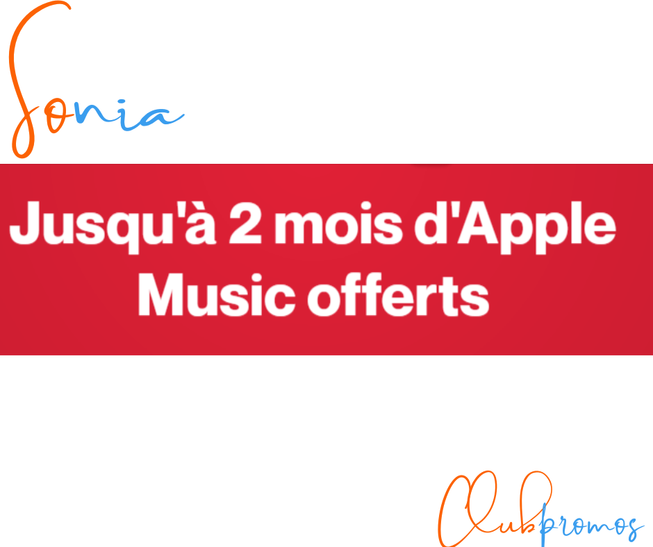 Promotion Apple Music via Shazam offrant jusqu'à 2 mois gratuits d'abonnement streaming musical